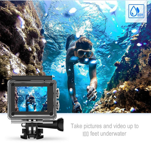 NexaCam Pro 4K Actionkamera med WiFi & Fjärrkontroll