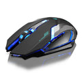 NexaStealth Trådlös RGB Gamingmus